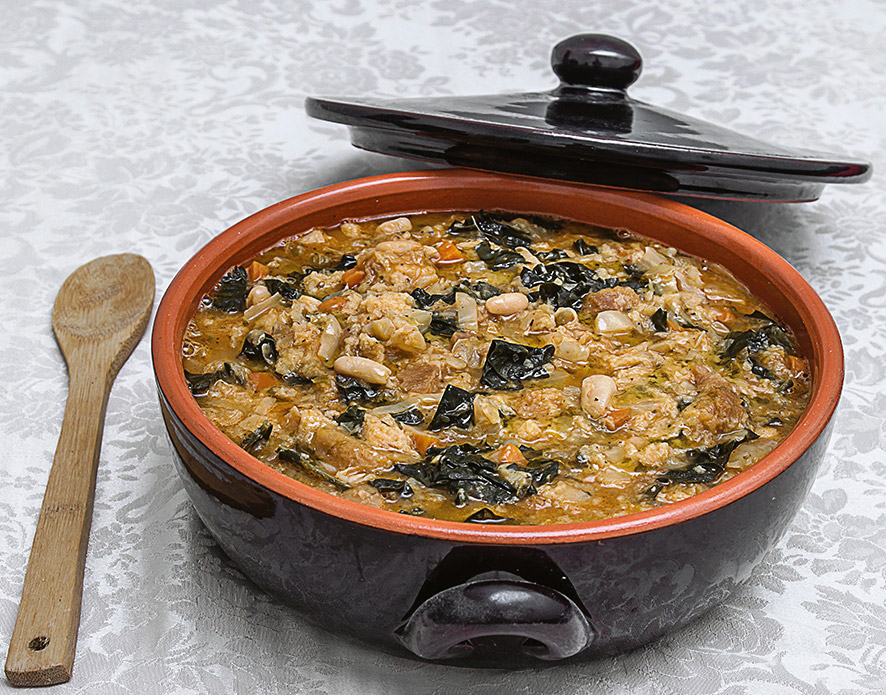 Traditional Italian soup