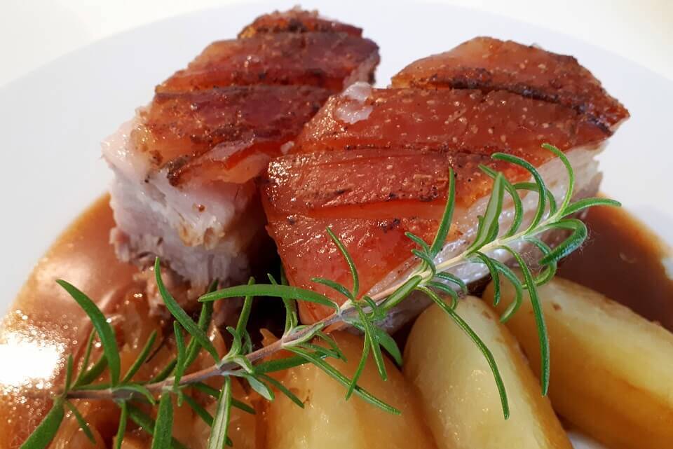 roast pork maiale arrosto carne