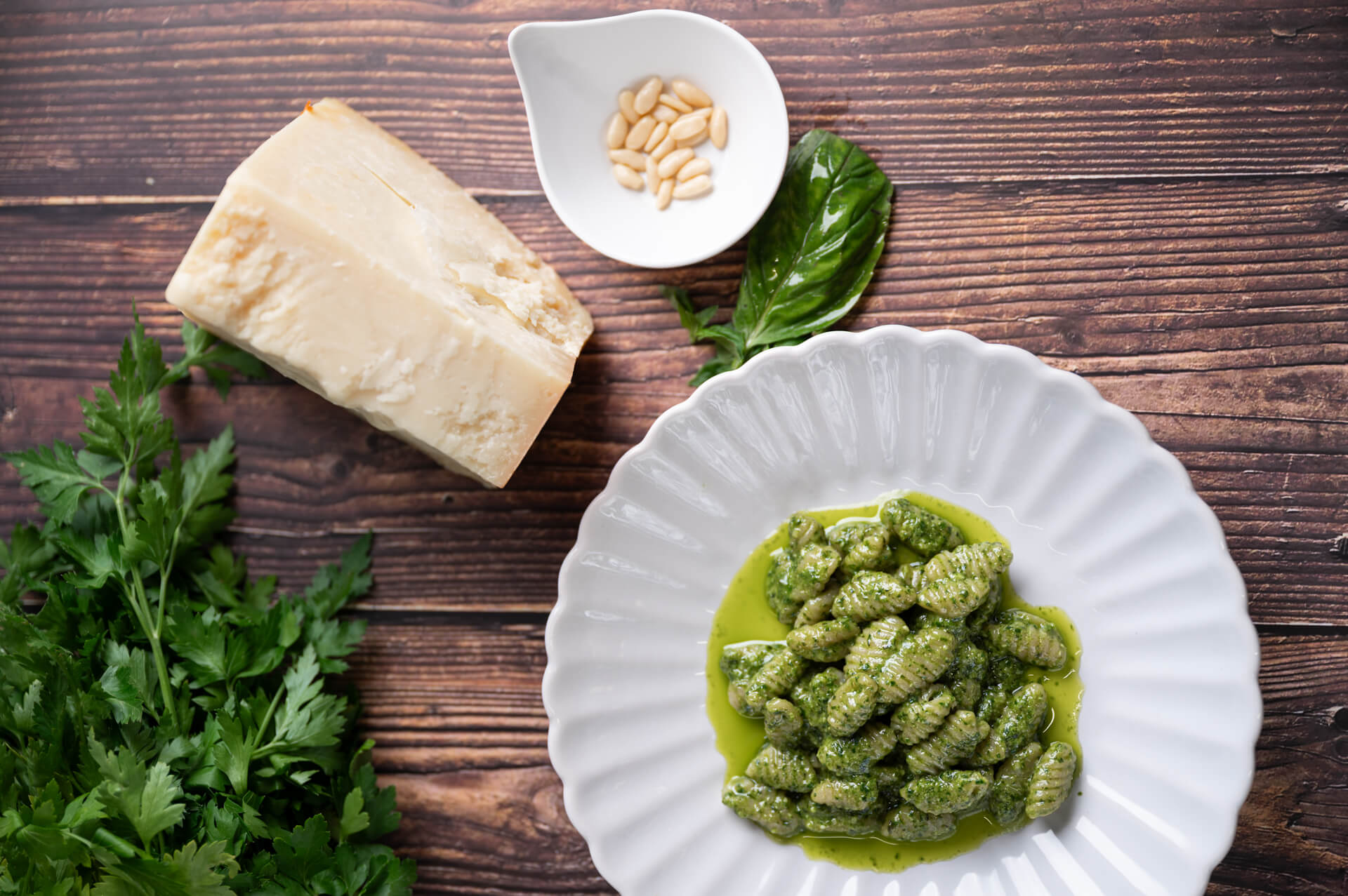 gnocchi pesto
